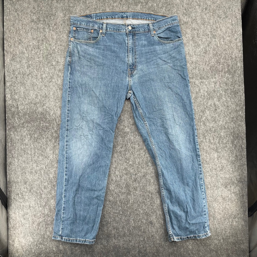 Levis 559 Jeans Mens 40x30 Blue Denim Medium Wash Pants Relaxed Straight